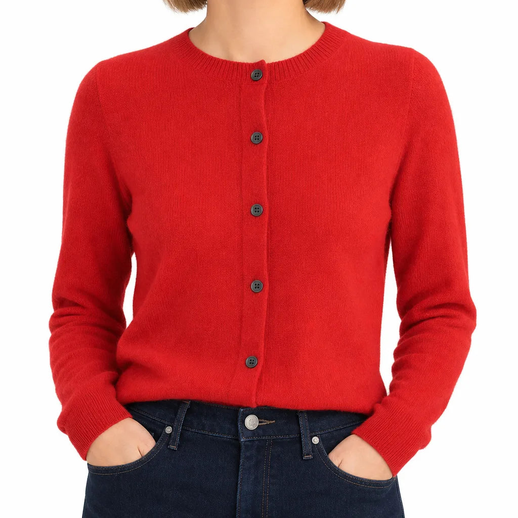 Marianne | Dames gebreid wollen vest