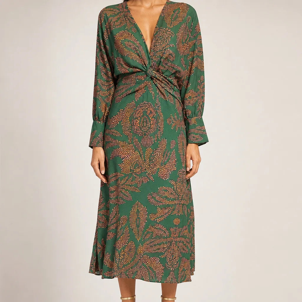 Marielle | Maxi-wikkeljurk voor dames