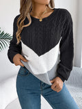 Mckenna | Damen-Zopfstrickpullover