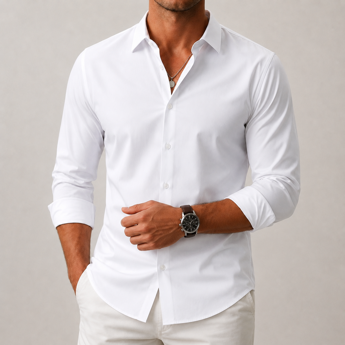 Camisa Social Antirrugas Devor