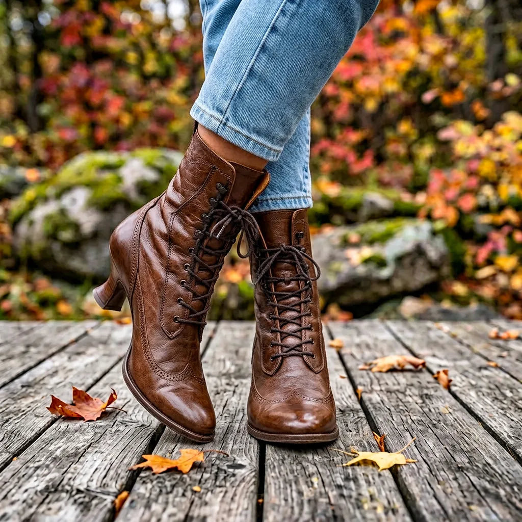 Merry | Botas Western Vintage de Mulher
