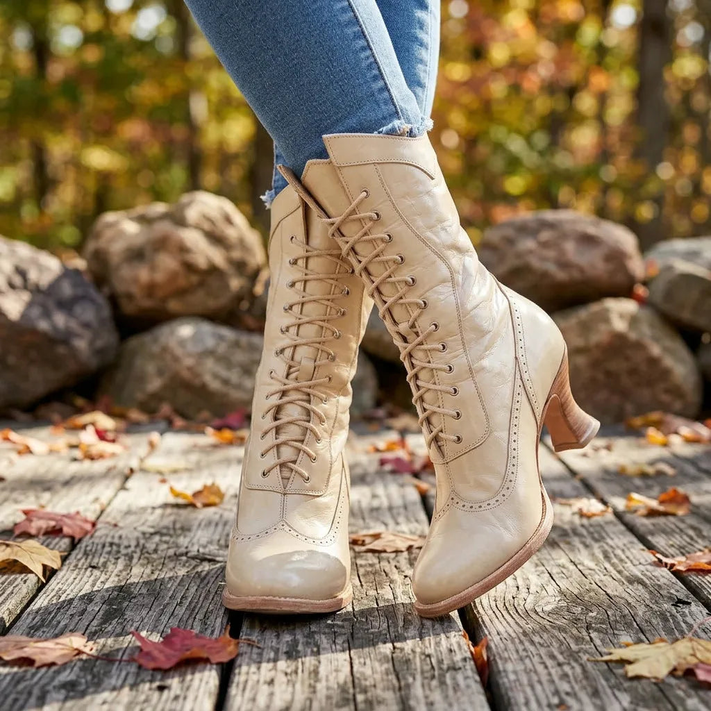 Merry | Botas Western Vintage de Mulher