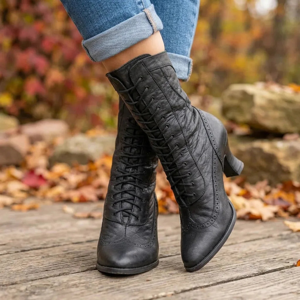 Merry | Botas Western Vintage de Mulher