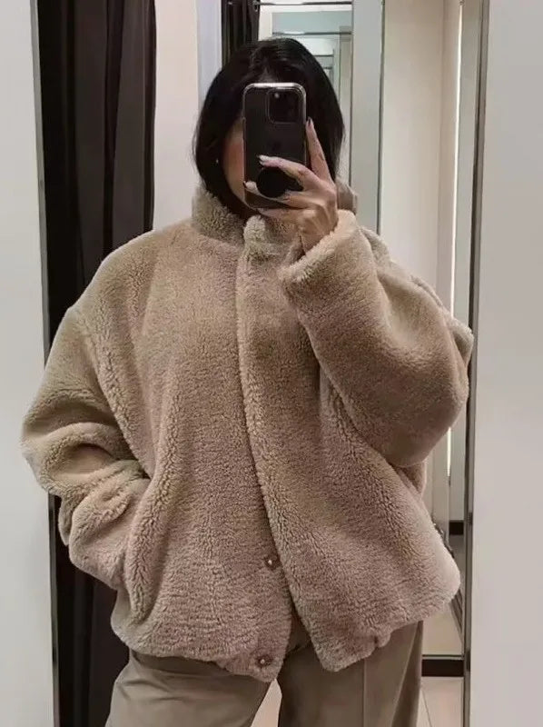 Micah | Women's Teddy Oversized Jacket