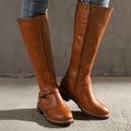 Mikayla | Women's Orthopedic Buckle Riding Boots