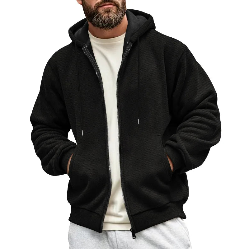 Mills | Chaqueta sudadera con capucha casual para hombre