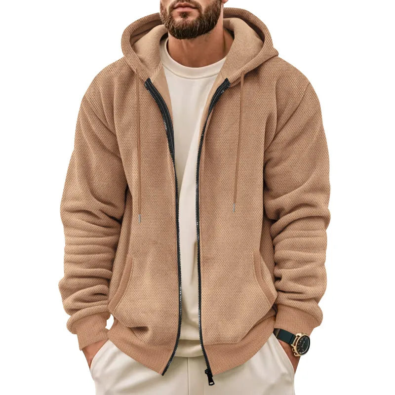 Mills | Chaqueta sudadera con capucha casual para hombre