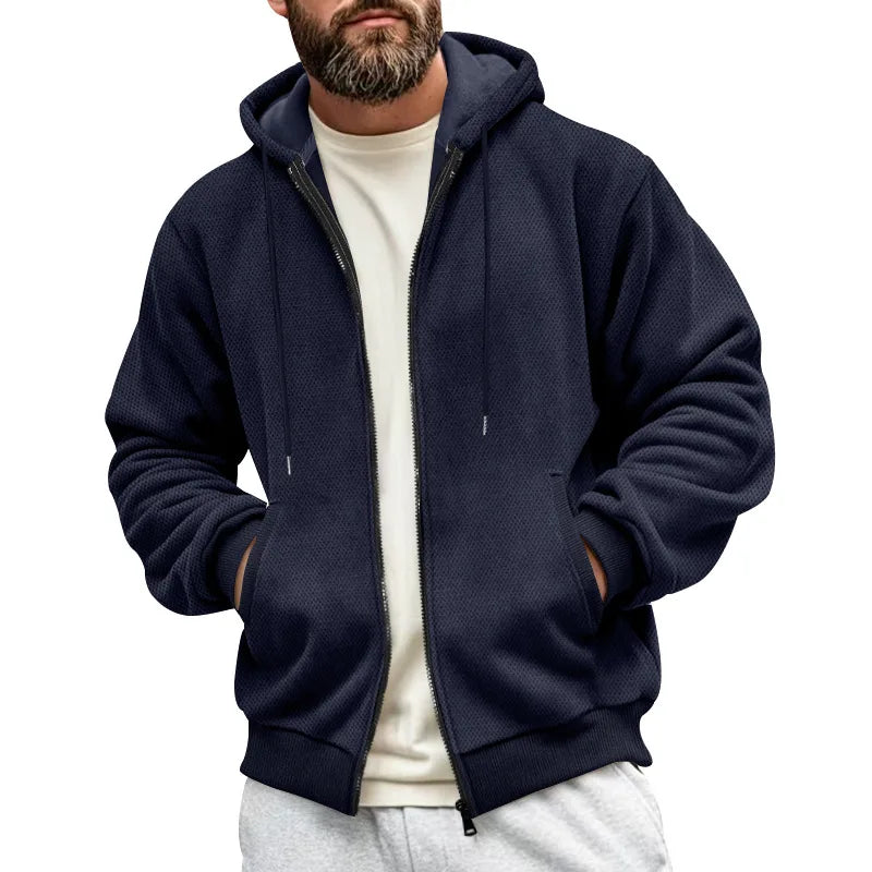 Mills | Chaqueta sudadera con capucha casual para hombre