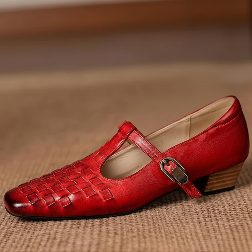 Tacones de cuero genuino Soretta