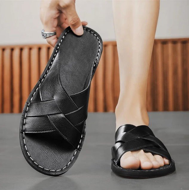 MONACO LEATHER SANDAL - ARDEN ROVE