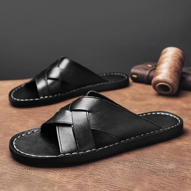 MONACO LEATHER SANDAL - ARDEN ROVE
