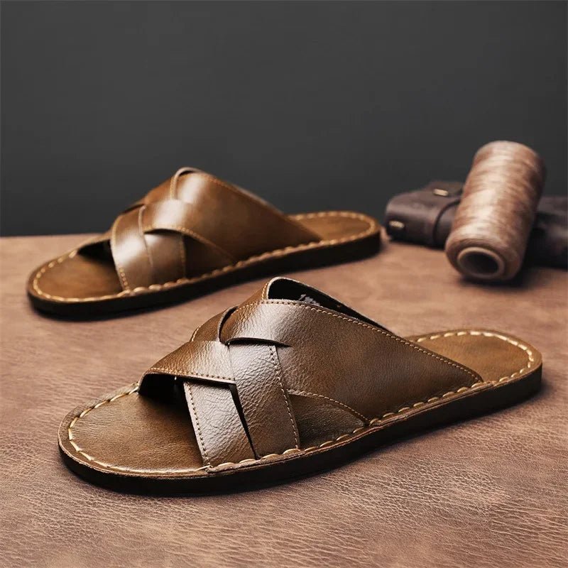 MONACO LEATHER SANDAL - ARDEN ROVE