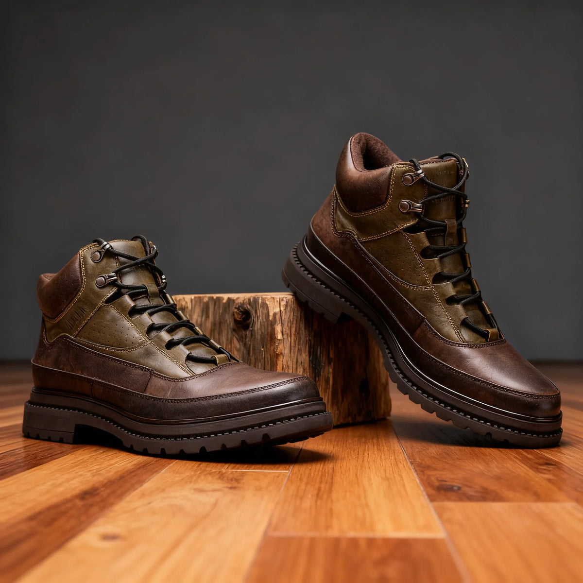 Montana | Botins de Pele de Cano Curto para Homem