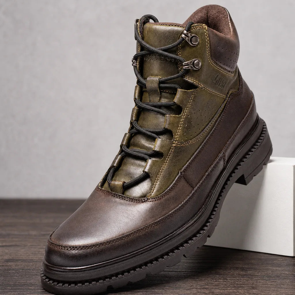 Montana | Botins de Pele de Cano Curto para Homem