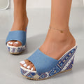 Mosaic Wedge Sandal - ARDEN ROVE