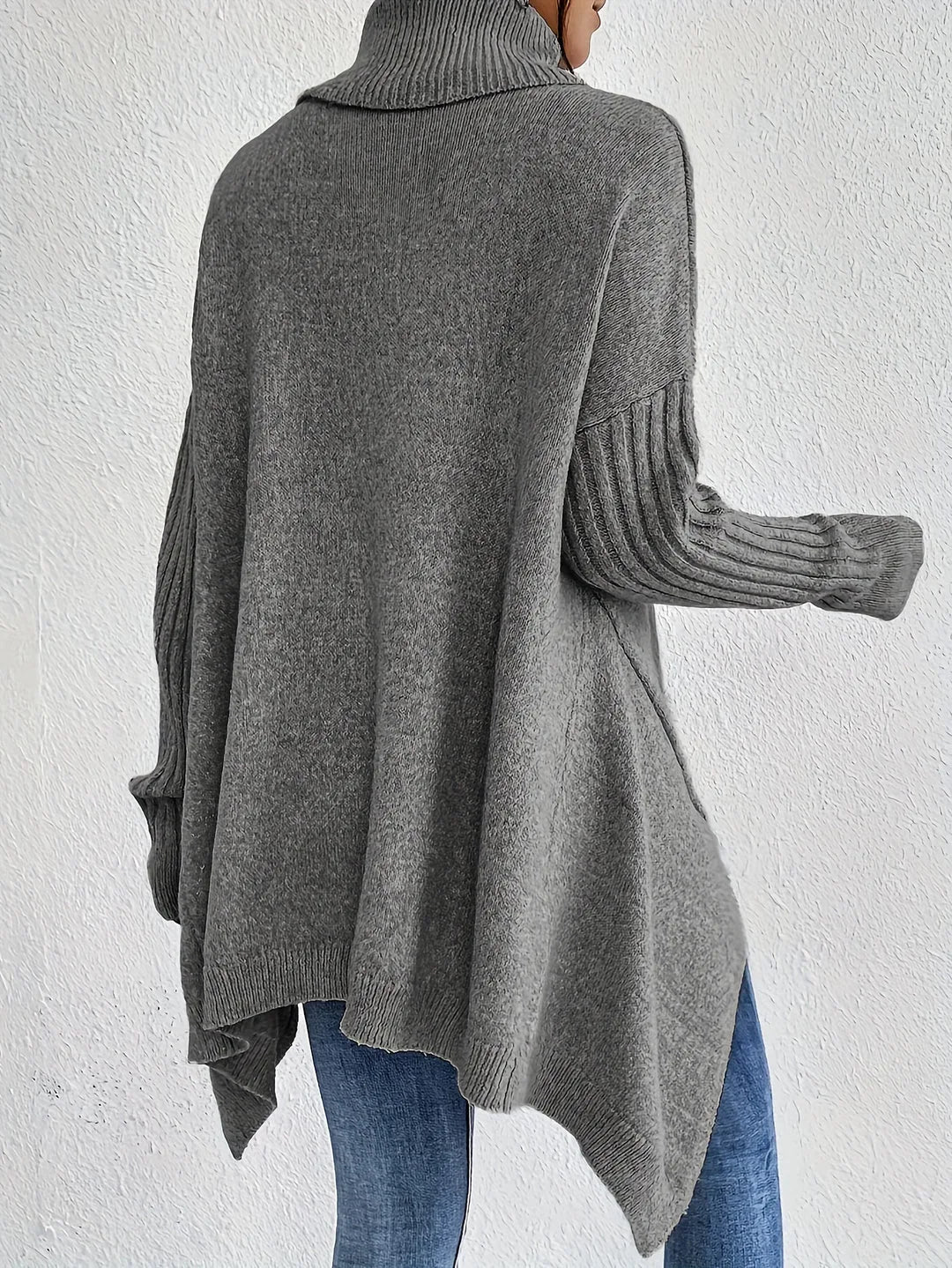 Nora | Suéter de punto con cuello alto para mujer