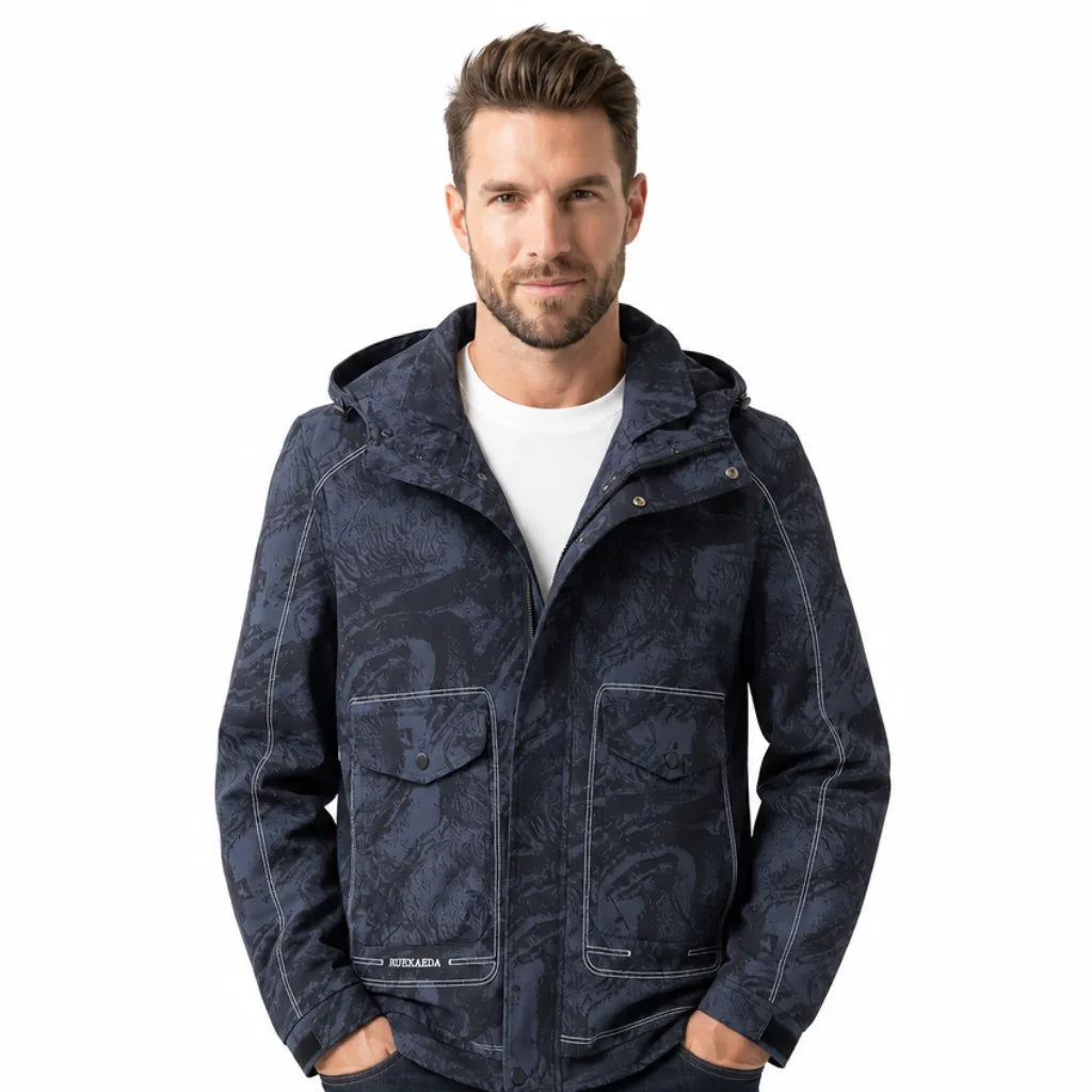 Norton | herenwindjack met capuchon