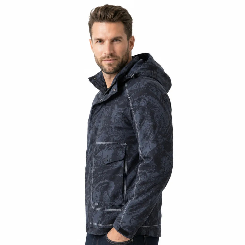 Norton | herenwindjack met capuchon