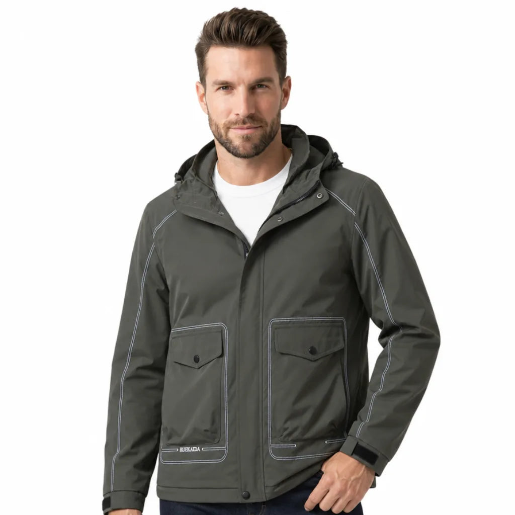 Norton | herenwindjack met capuchon