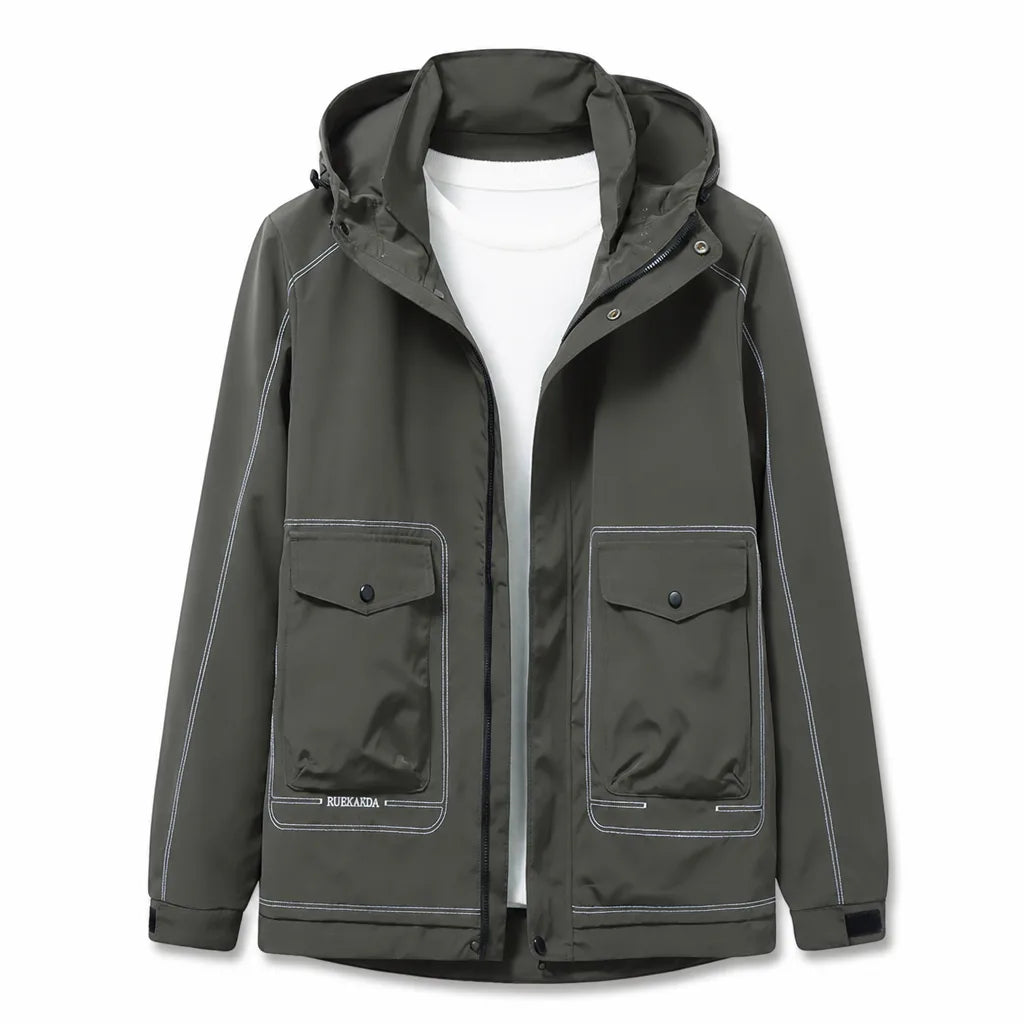 Norton | herenwindjack met capuchon