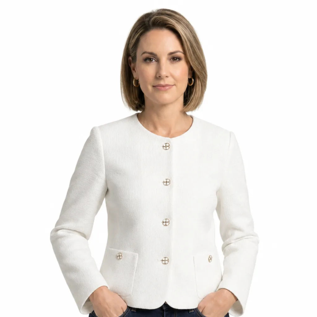 Olivia | Women's Cropped Blazer Jacket