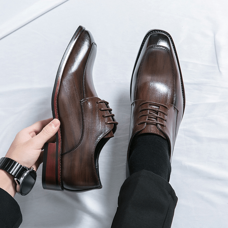 ONYX LEATHER SHOES - ARDEN ROVE