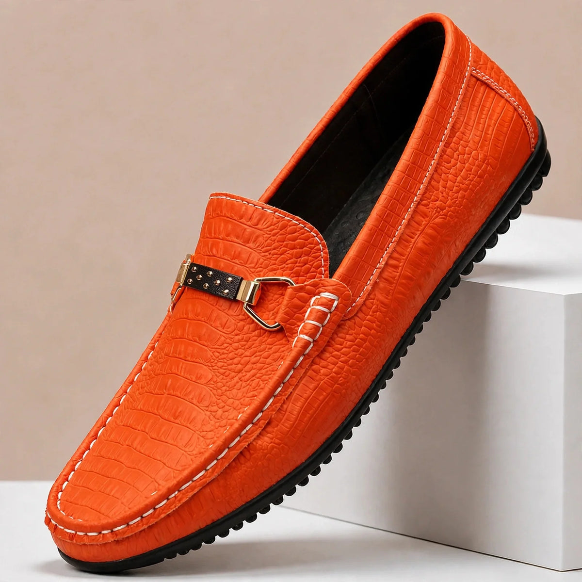 Marzelo loafers i ægte læder