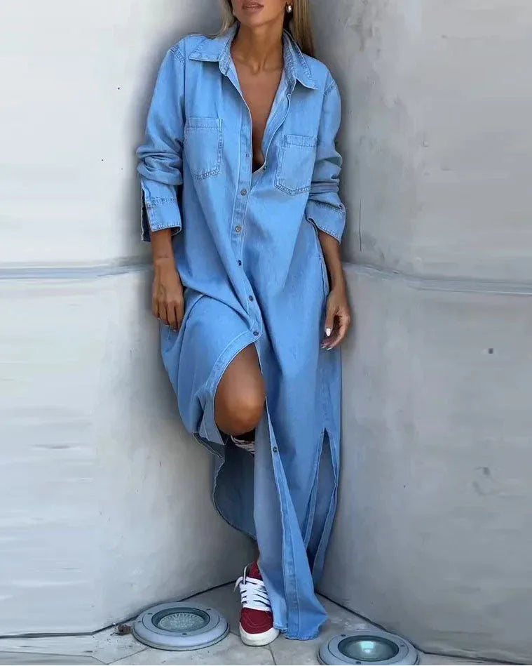 Paige | Abito da donna in denim morbido