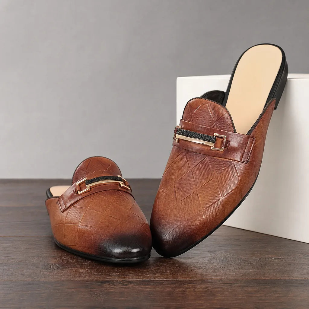 Parker | Men's Luxury Mule Loafers