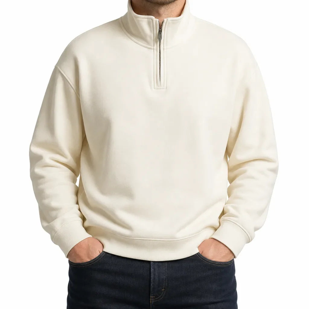 Phillips | Men's  Fleece Quarter-Zip Sweater
