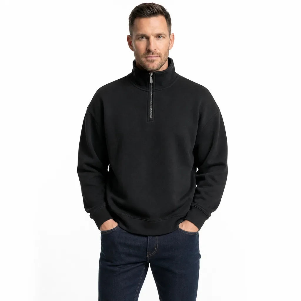 Phillips | Men's  Fleece Quarter-Zip Sweater