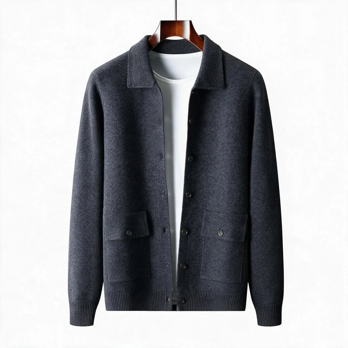 Pierson | Warme Herren-Strickjacke aus Wolle