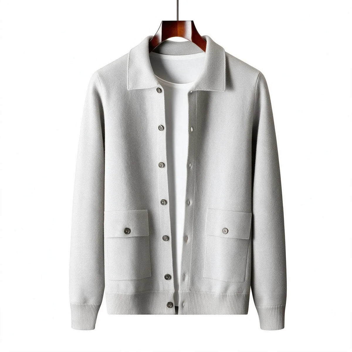 Pierson | Warme Herren-Strickjacke aus Wolle