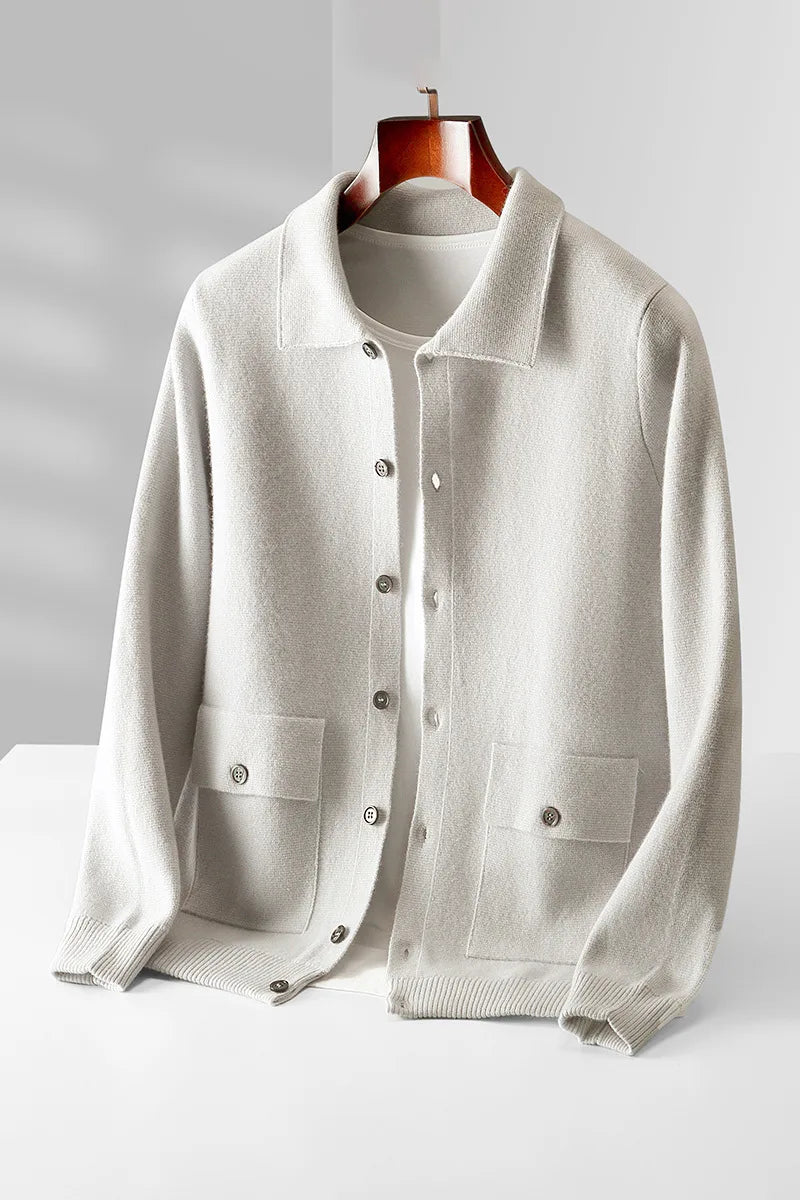 Pierson | Warme Herren-Strickjacke aus Wolle
