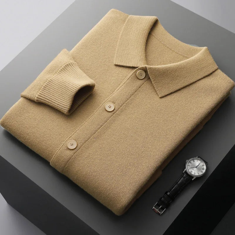 Pierson | Warme Herren-Strickjacke aus Wolle