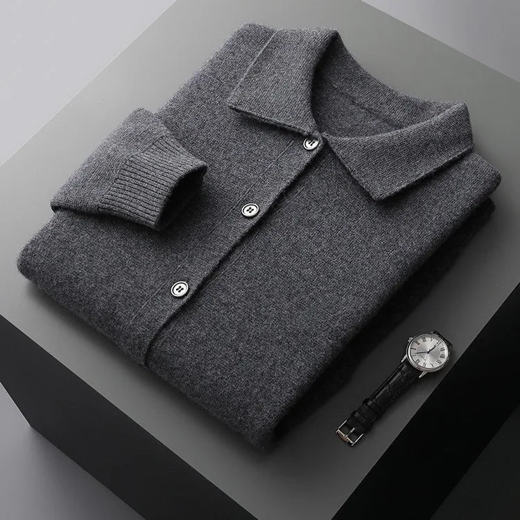 Pierson | Warme Herren-Strickjacke aus Wolle