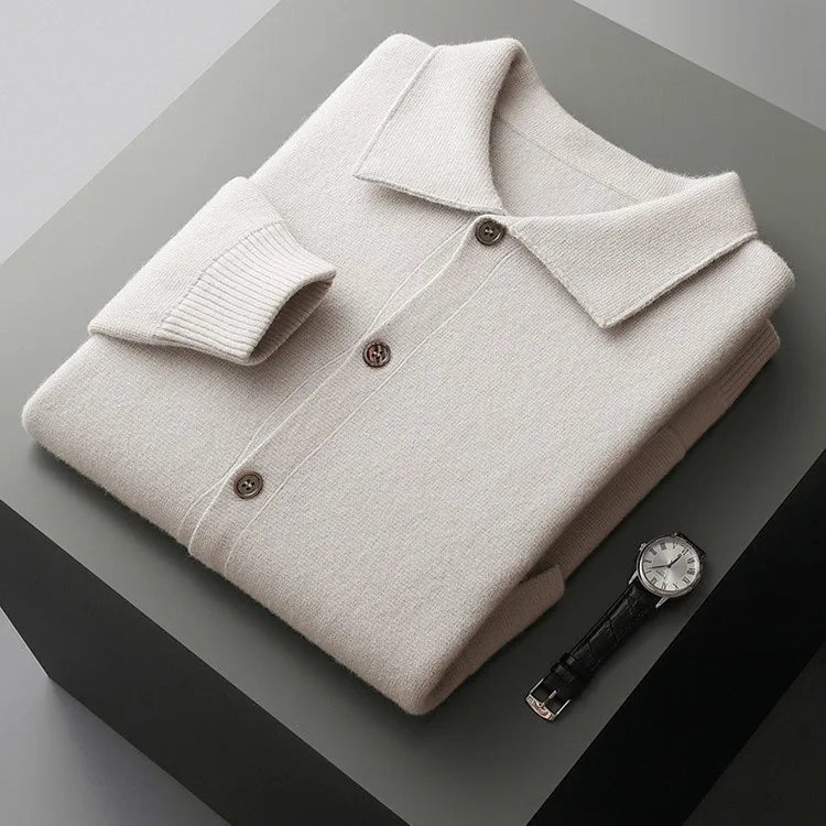 Pierson | Warme Herren-Strickjacke aus Wolle