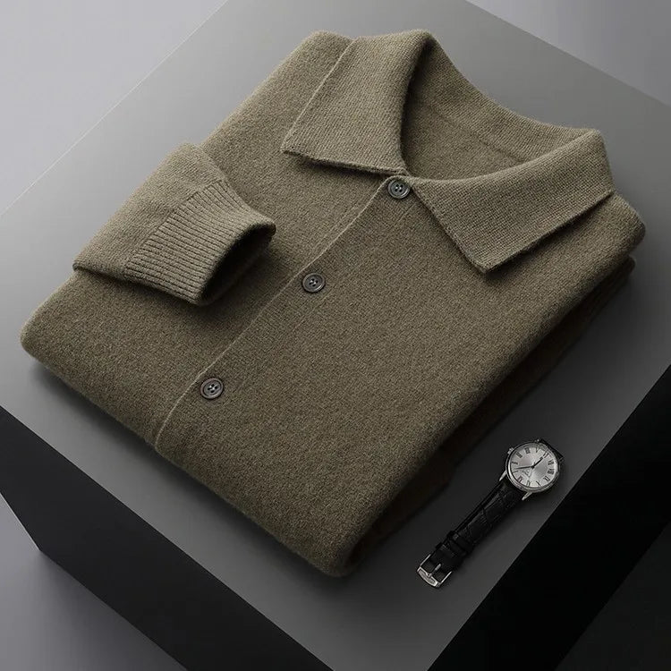 Pierson | Warme Herren-Strickjacke aus Wolle