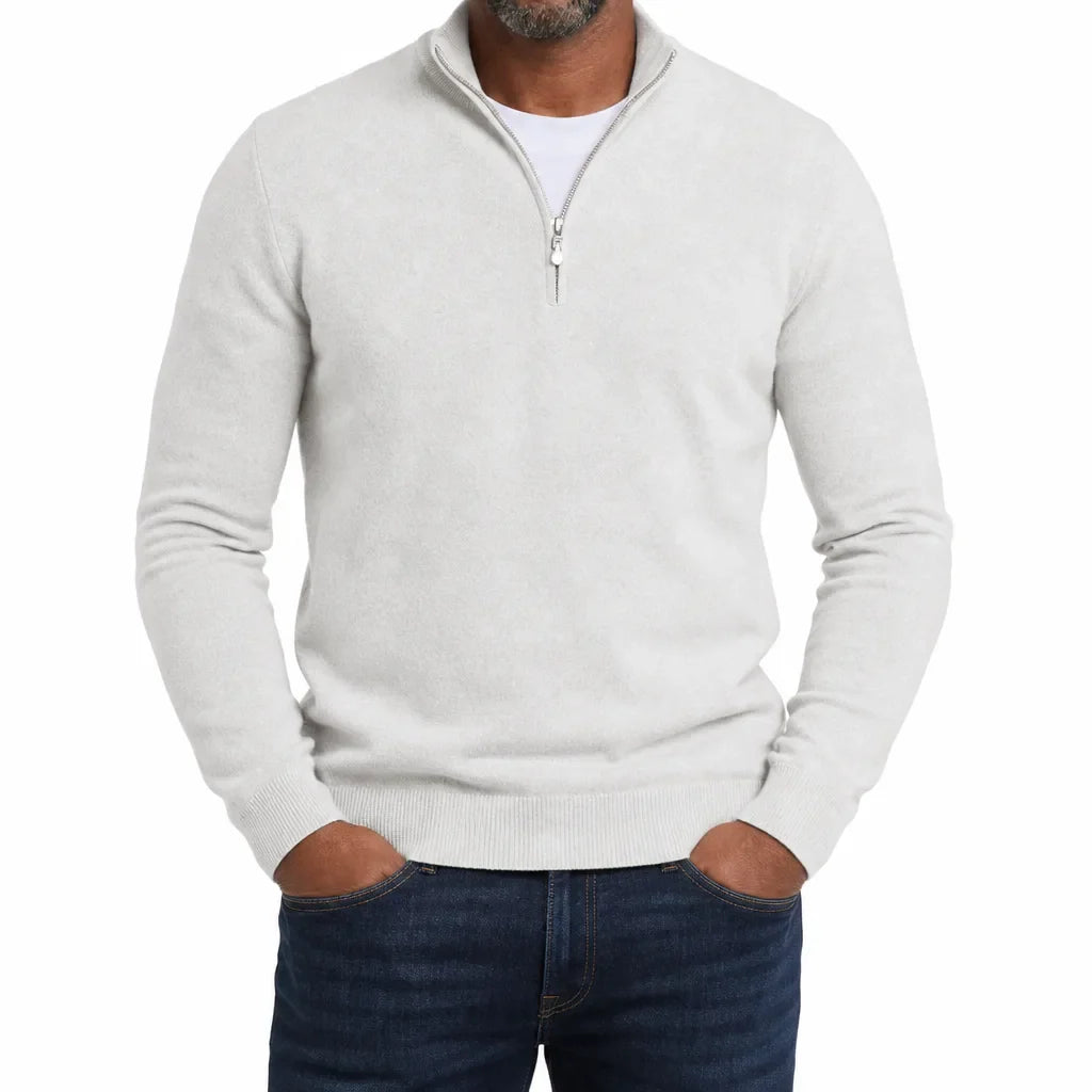 Pinkerton | men's Quarter-Zip Sweater
