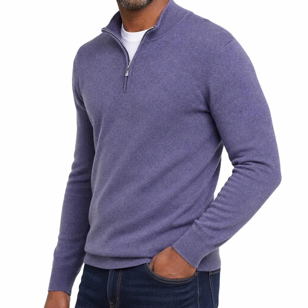 Pinkerton | men's Quarter-Zip Sweater