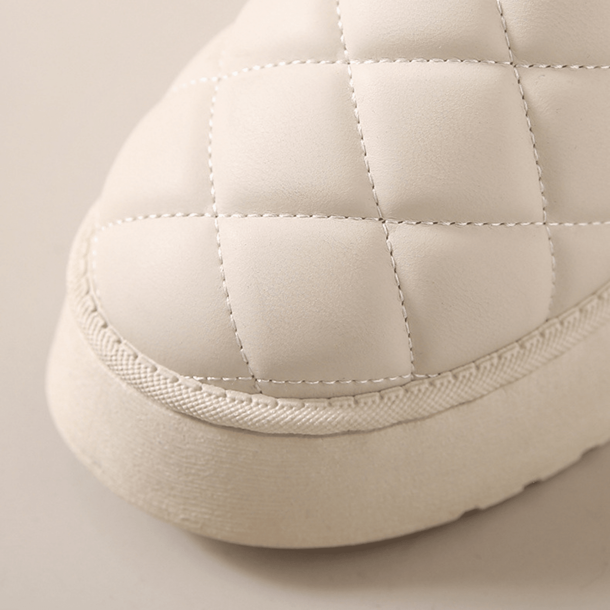 Quilted Platform Boot - ARDEN ROVE