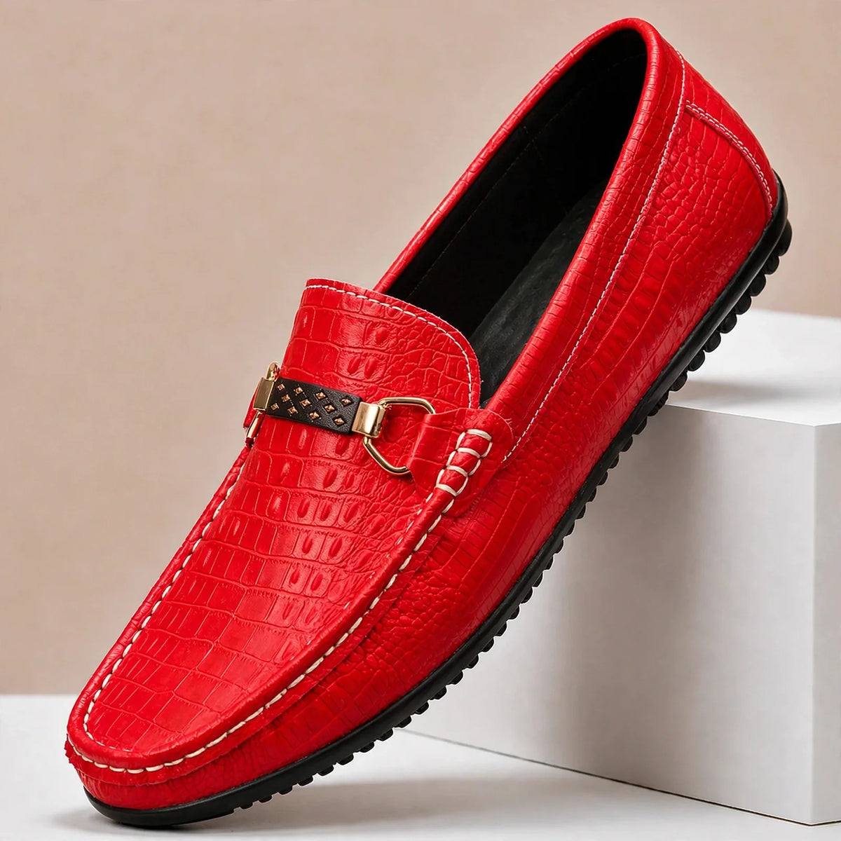 Marzelo loafers i ægte læder