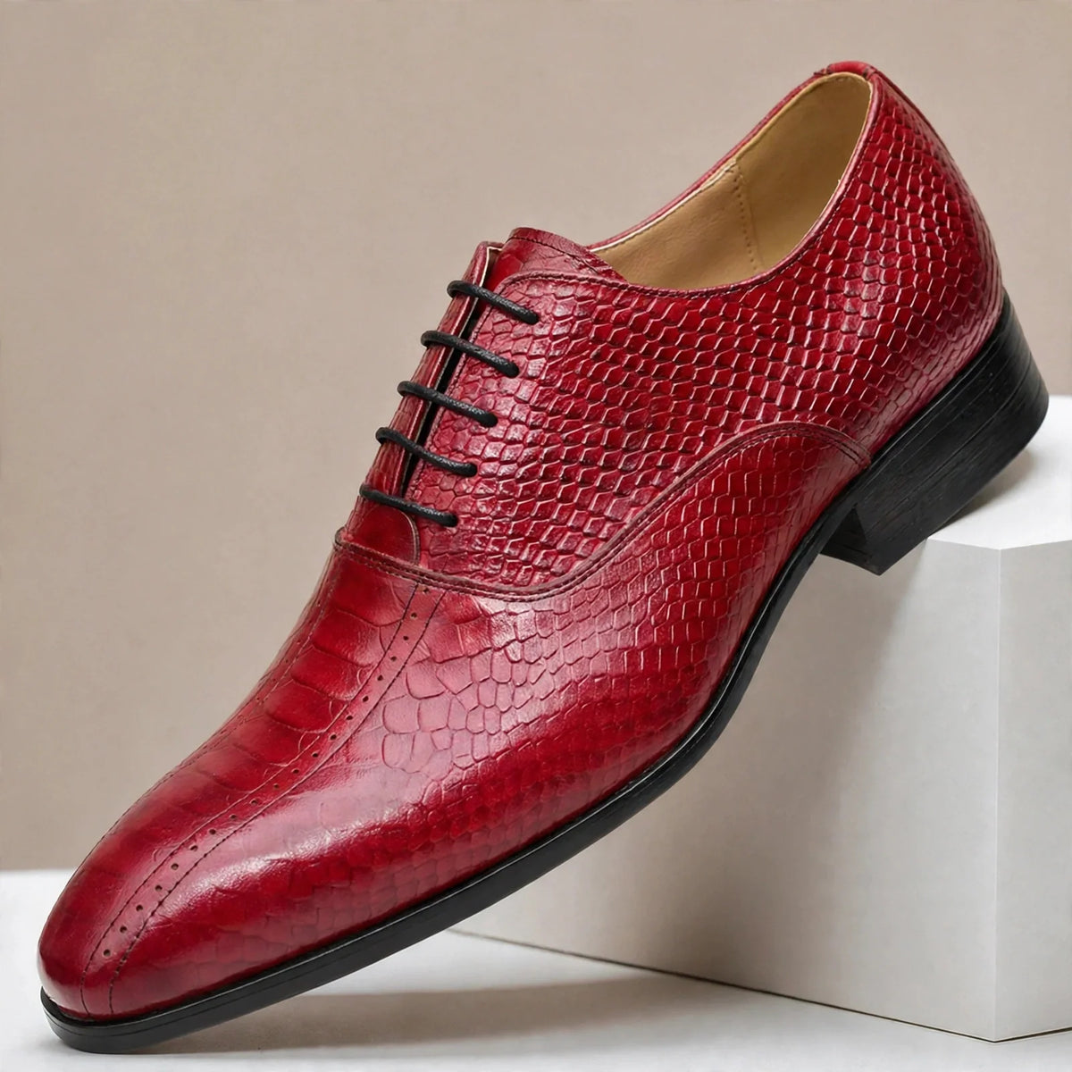 Lorvani Cowhide Leather Shoes