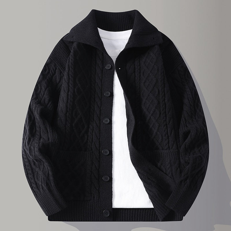 REED CABLE KNIT CARDIGAN - ARDEN ROVE