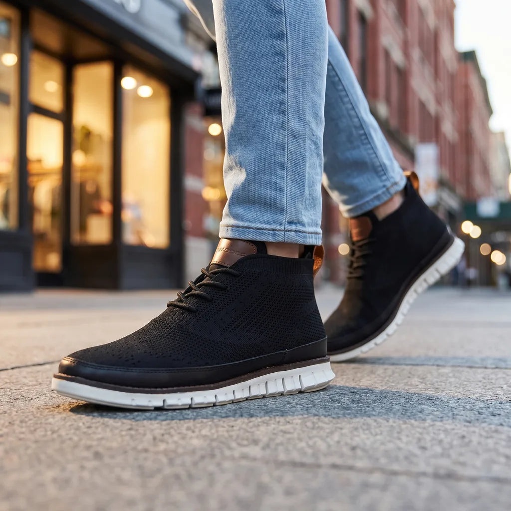 Renee | Men's Casual Knit Sneakers