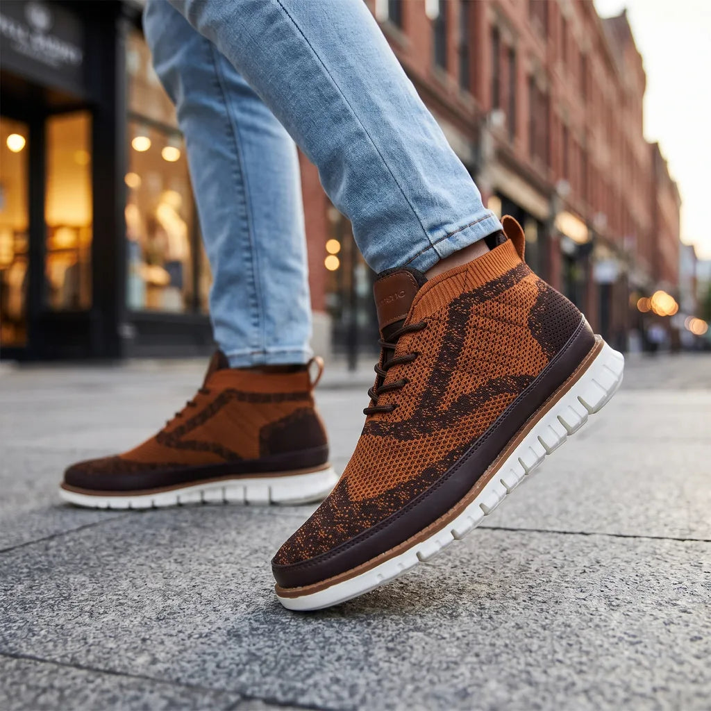 Renee | Men's Casual Knit Sneakers