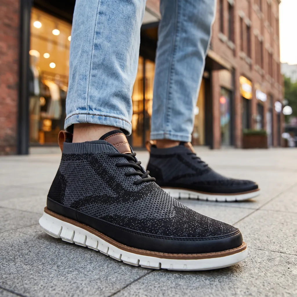 Renee | Men's Casual Knit Sneakers
