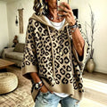 Ridley | Damen-Kapuzenpullover mit Animal-Print