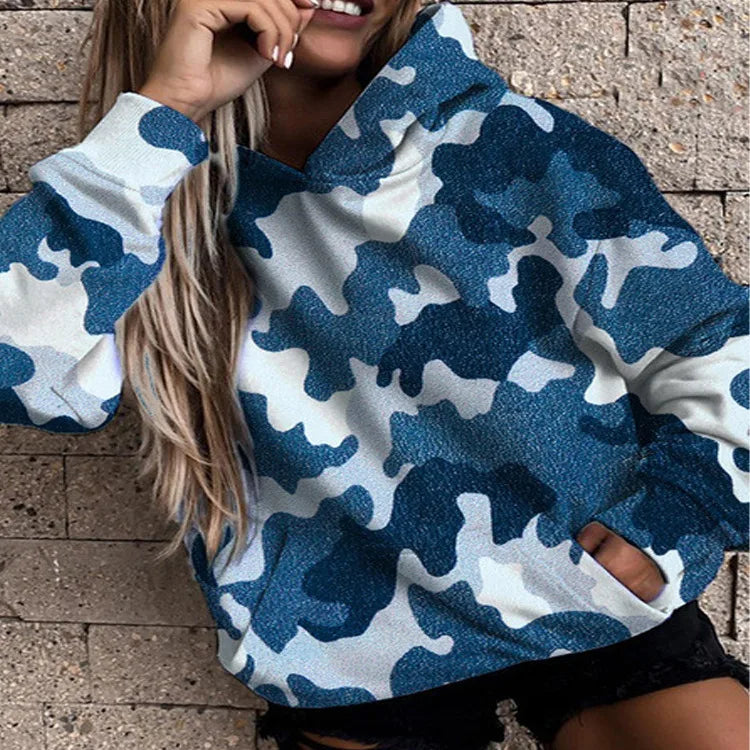 Riley | Women's Camo Hoodie