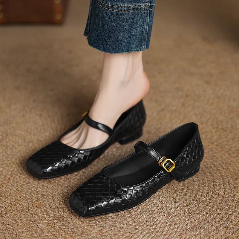RIVA GENIUNE LEATHER MULES - ARDEN ROVE
